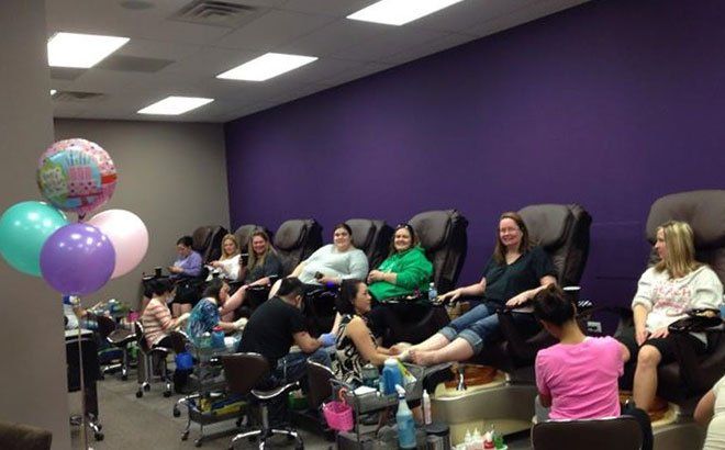 Clients in private room