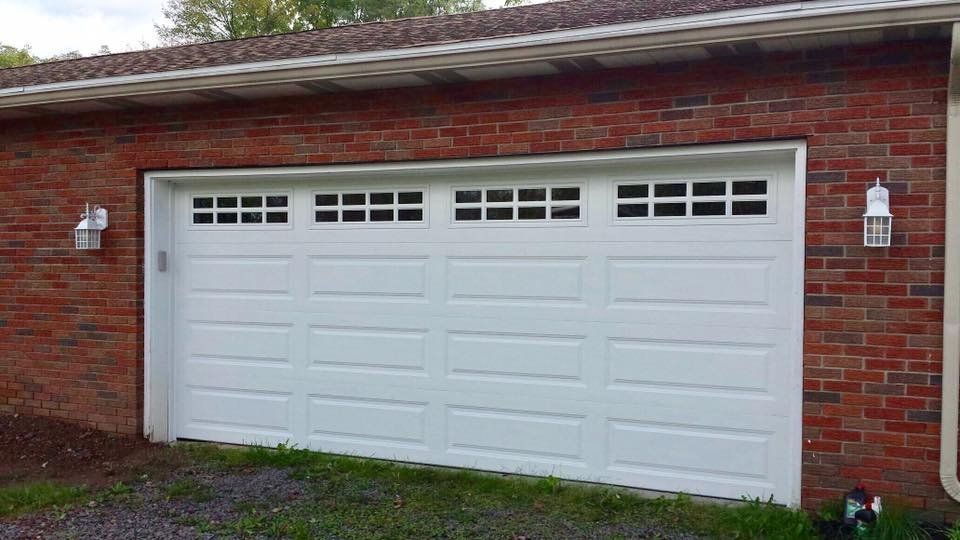 white Garage Door