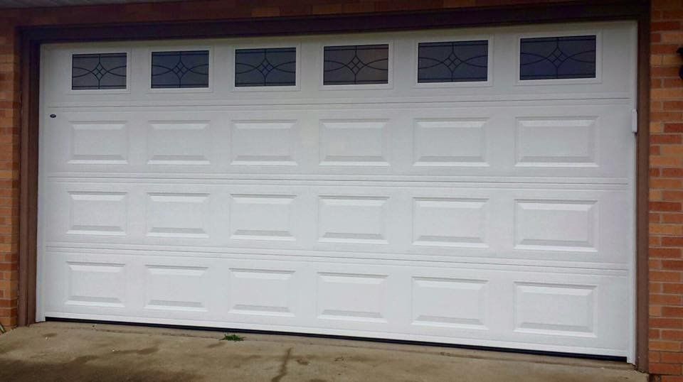 white garage