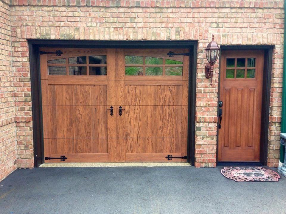 wood garage Door