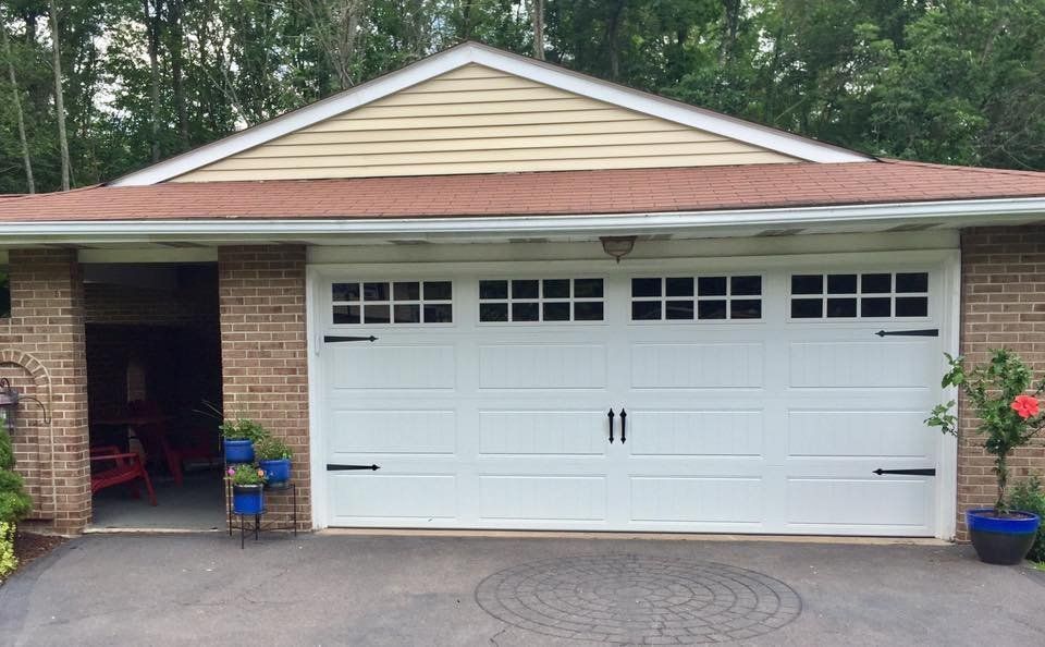 white Garage Door