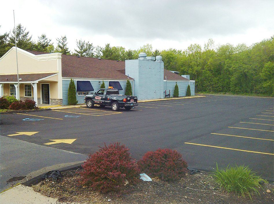Commercial paving.