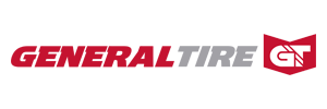 General Tire logo in red and gray with a red GT shield icon