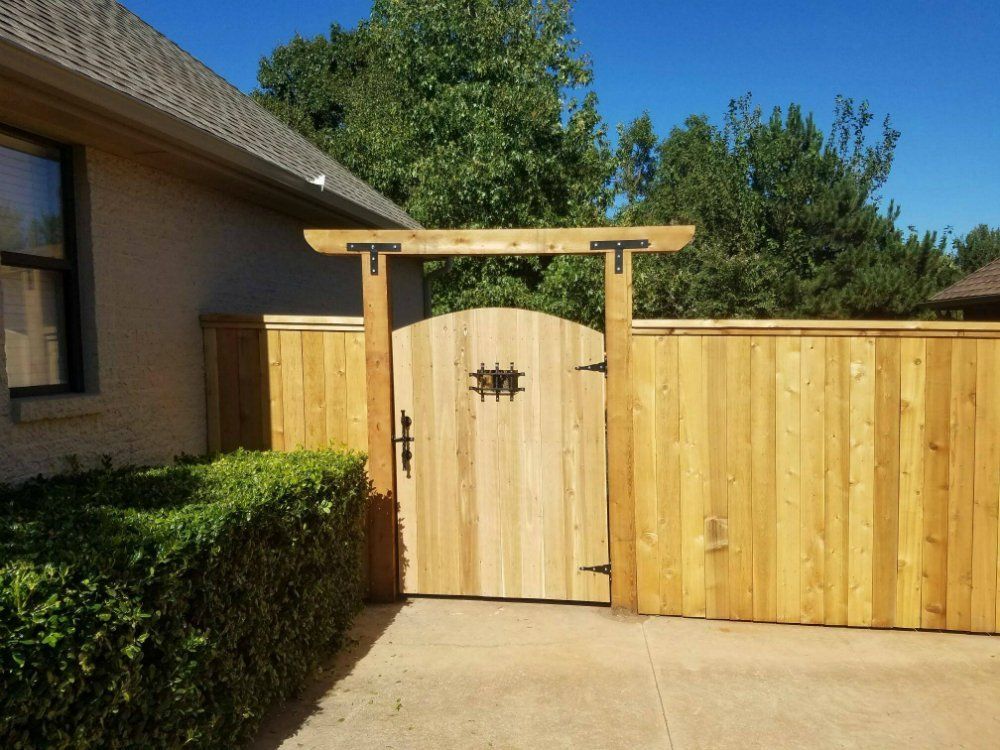 wood gates