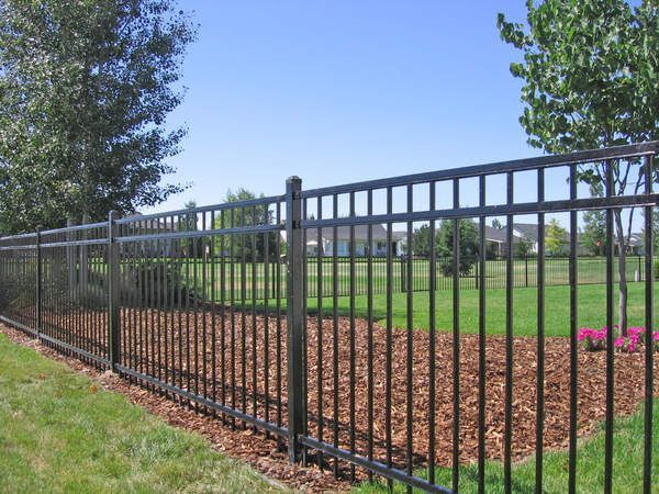 Residential Iron Fencing