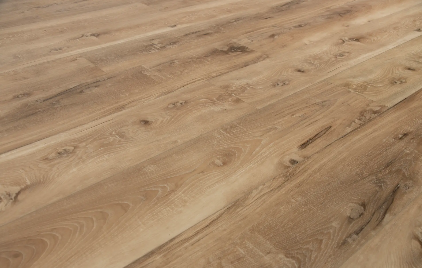 It is a close up of a wooden floor.