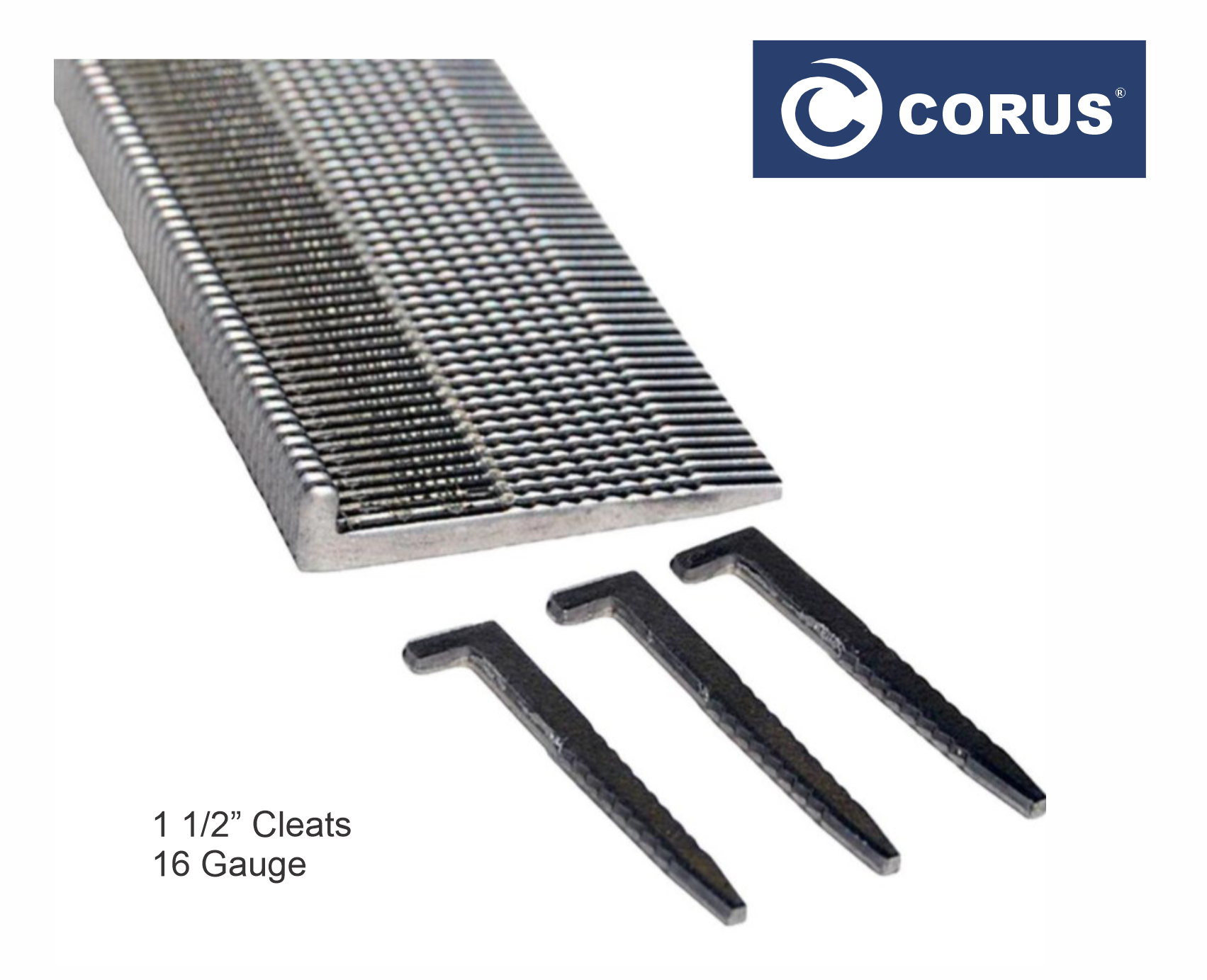 A box of 1 1/2 cleats