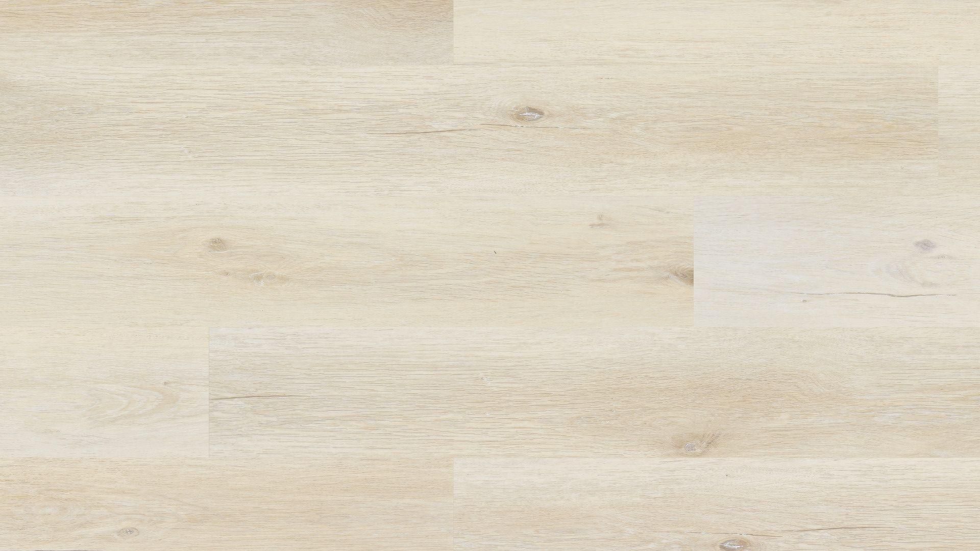 A close up of a white wooden floor.