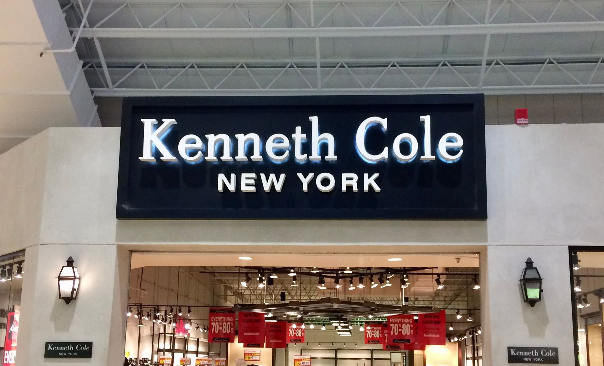 A store front for kenneth cole new york