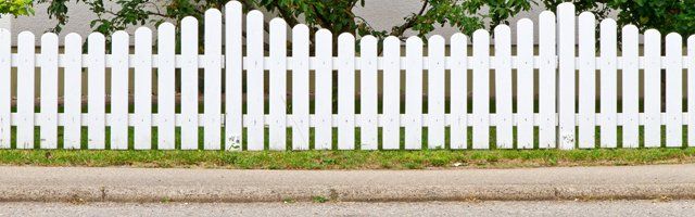 white fencing