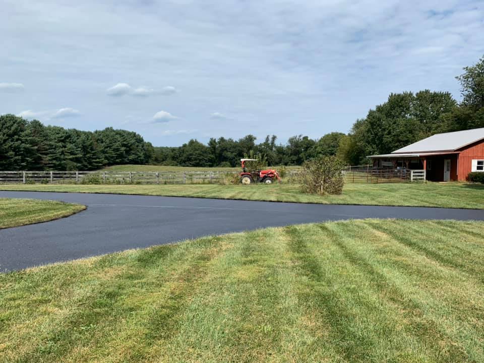 Asphalt paving project