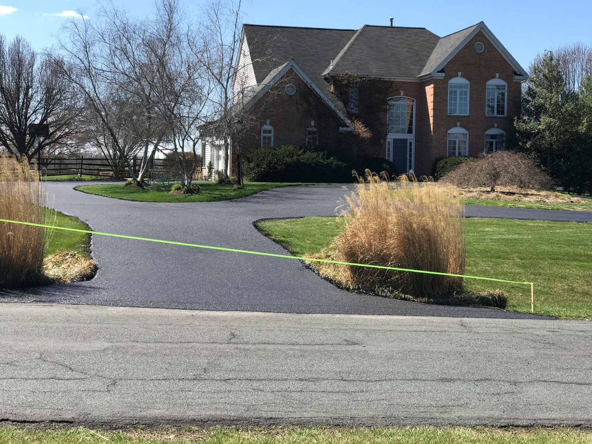 Asphalt paving project