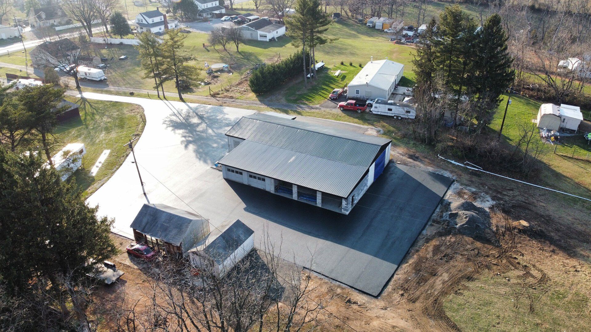 Asphalt paving project