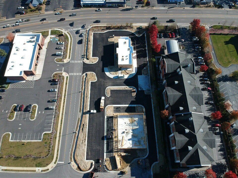 Asphalt paving project