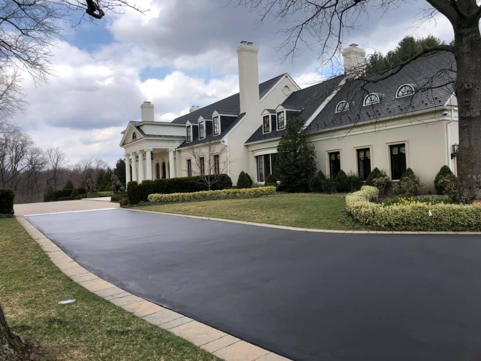 Asphalt paving project