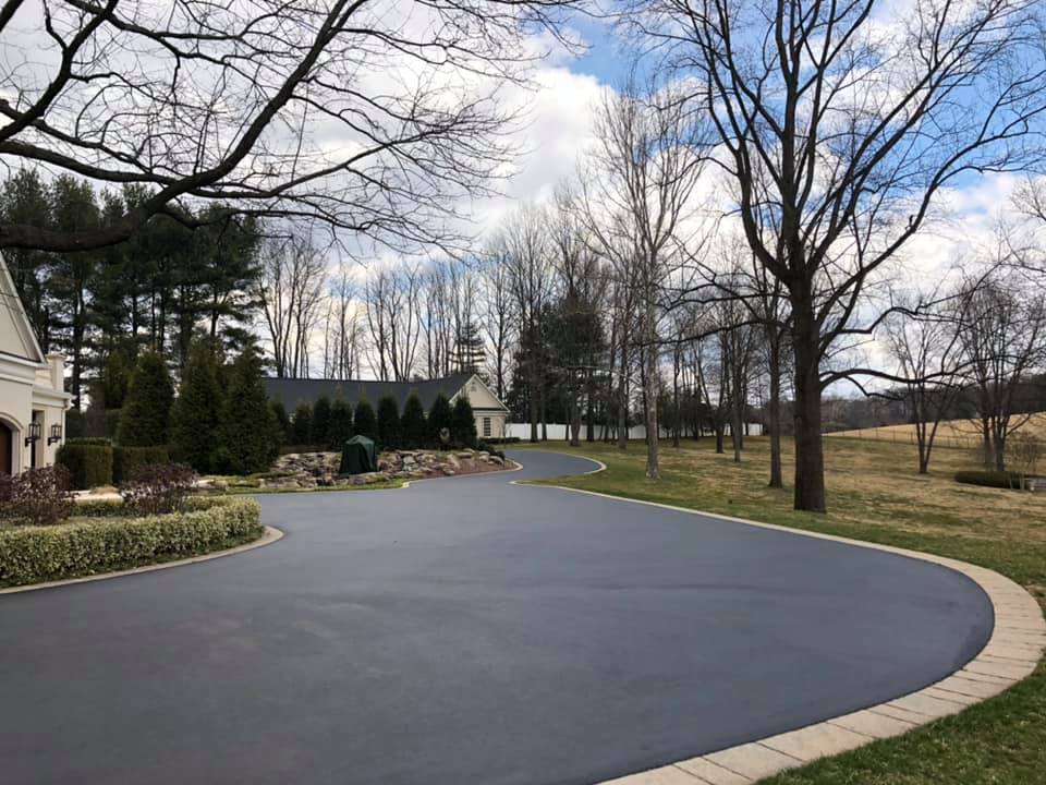 Asphalt paving project