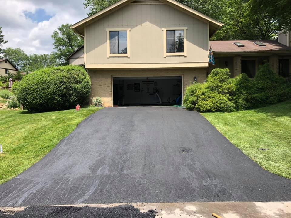 Asphalt paving project