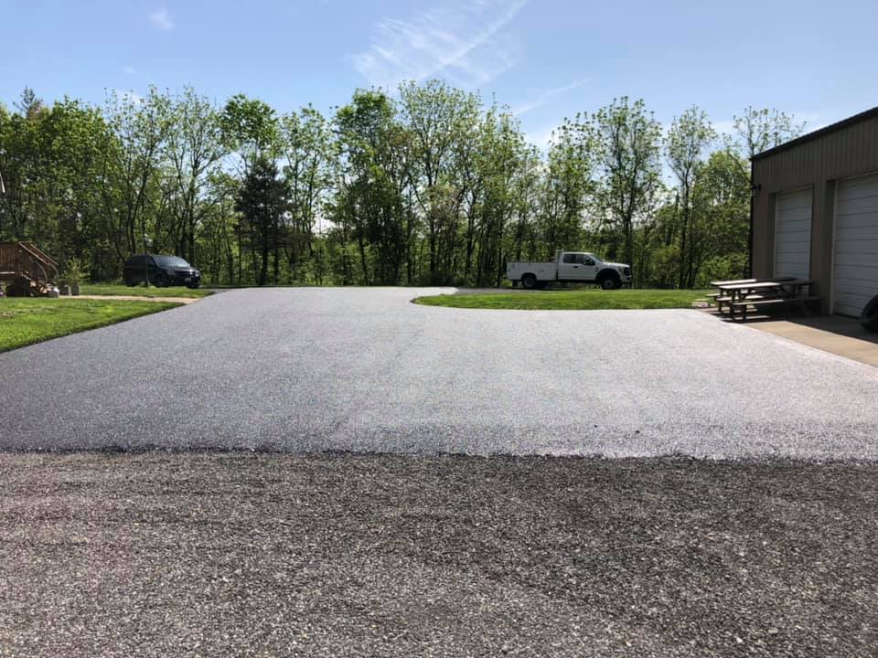 Asphalt paving project