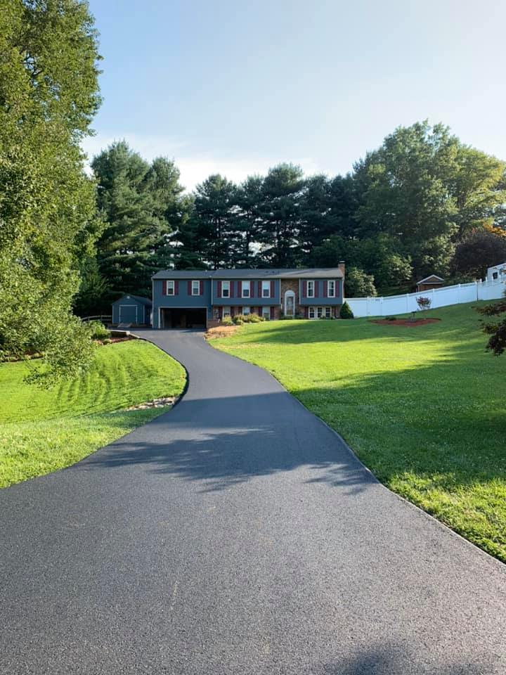 Asphalt paving project