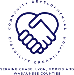 Community Developmental Disability Organization Serving Chase, Lyon, Morris, and Wabaunsee Counties - Logo