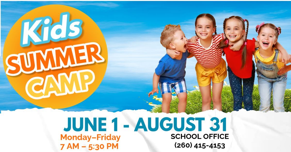 An advertisement for a vacation bible school on july 7th and 11th