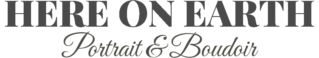 Here on Earth Boudoir Logo