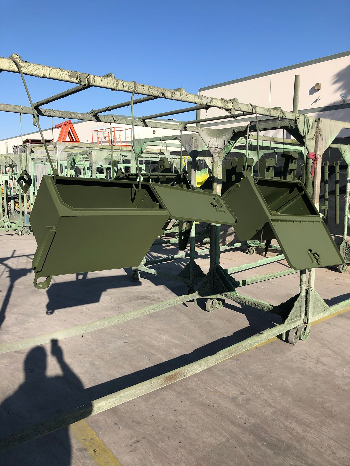 military boxes painting