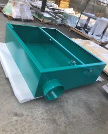 green cabinet powder coating