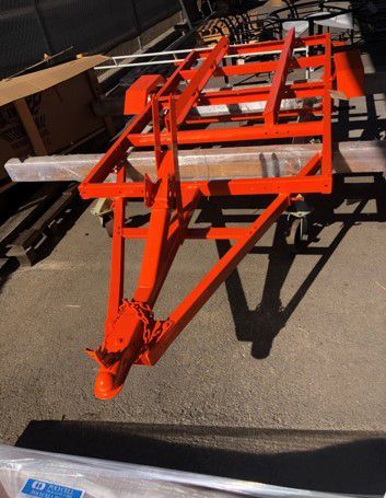 red steel powder coating