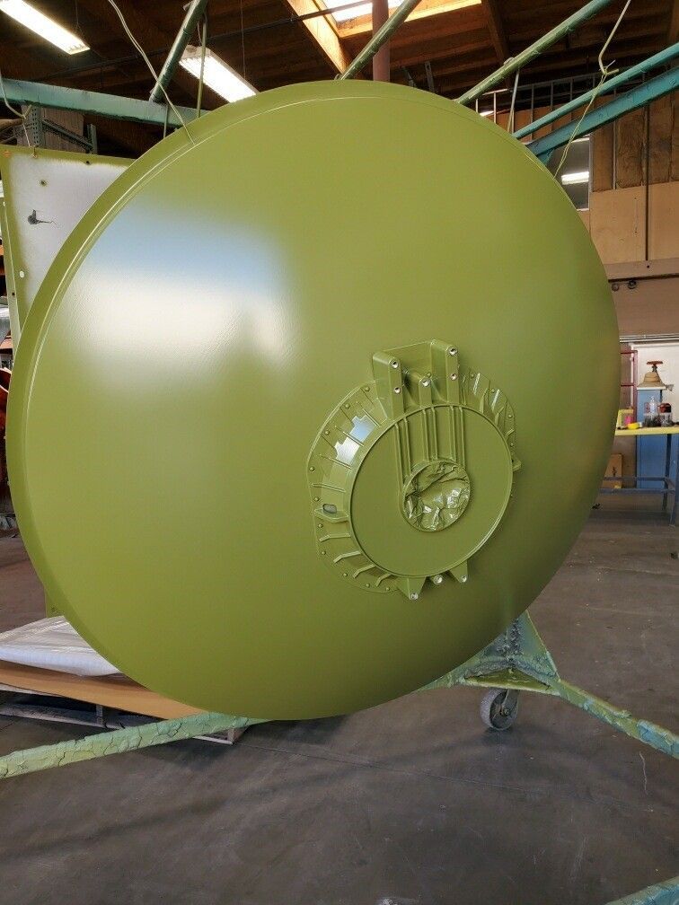 powder coating motorola antenna