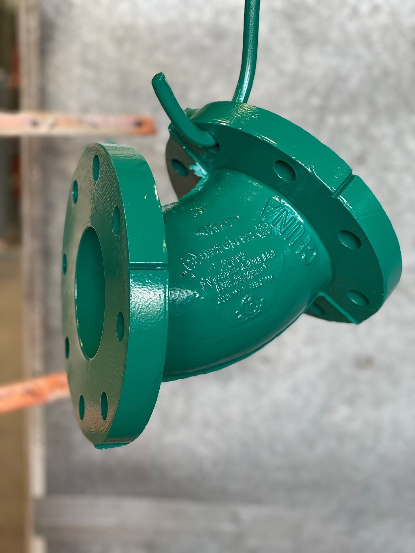 powder coat green tube