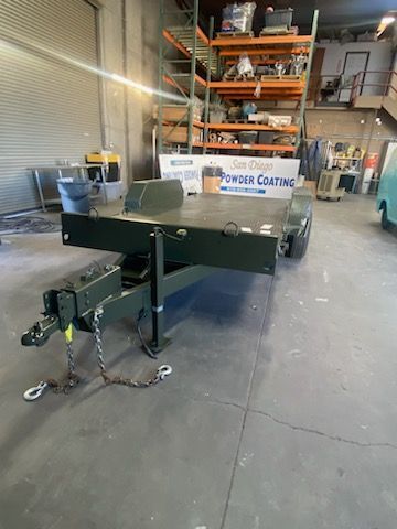 powder coating truck