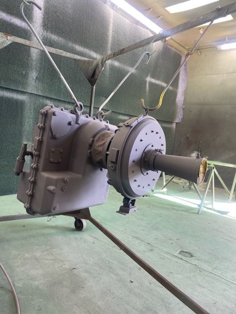 powder coat big equipment