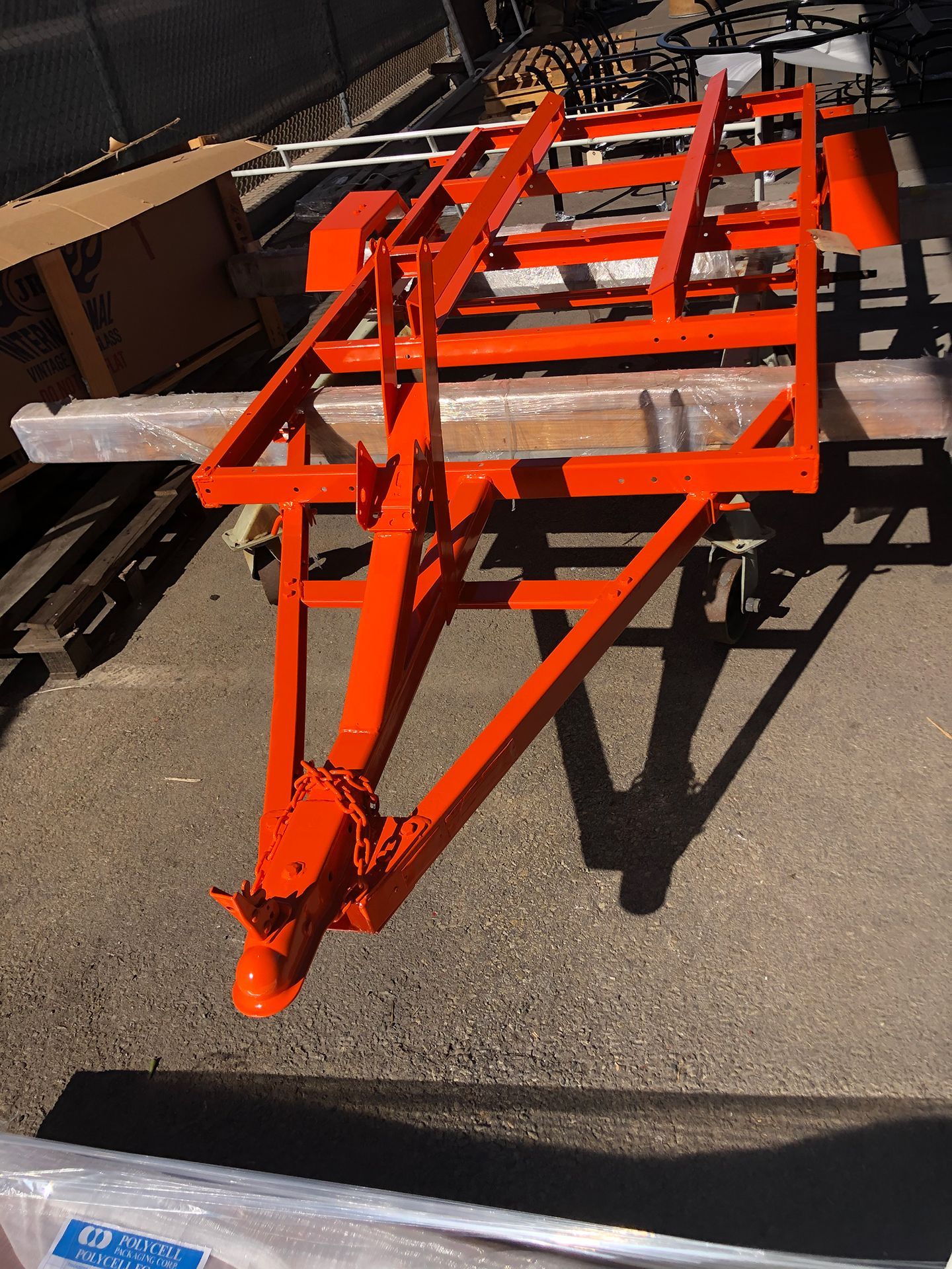 powder coat red frames