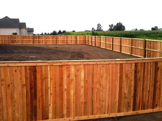 Custom Wood Fencing
