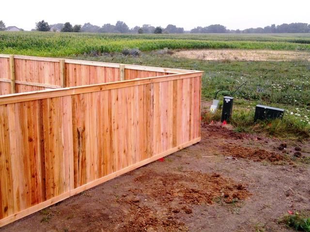 Custom Wood Fencing