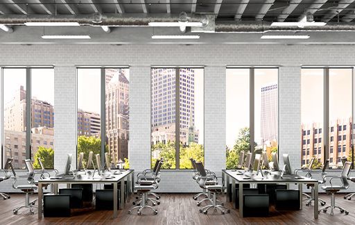 Commercial window tint