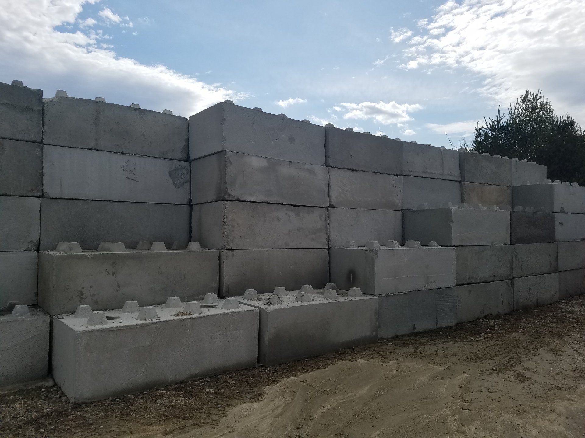 Concrete blocks