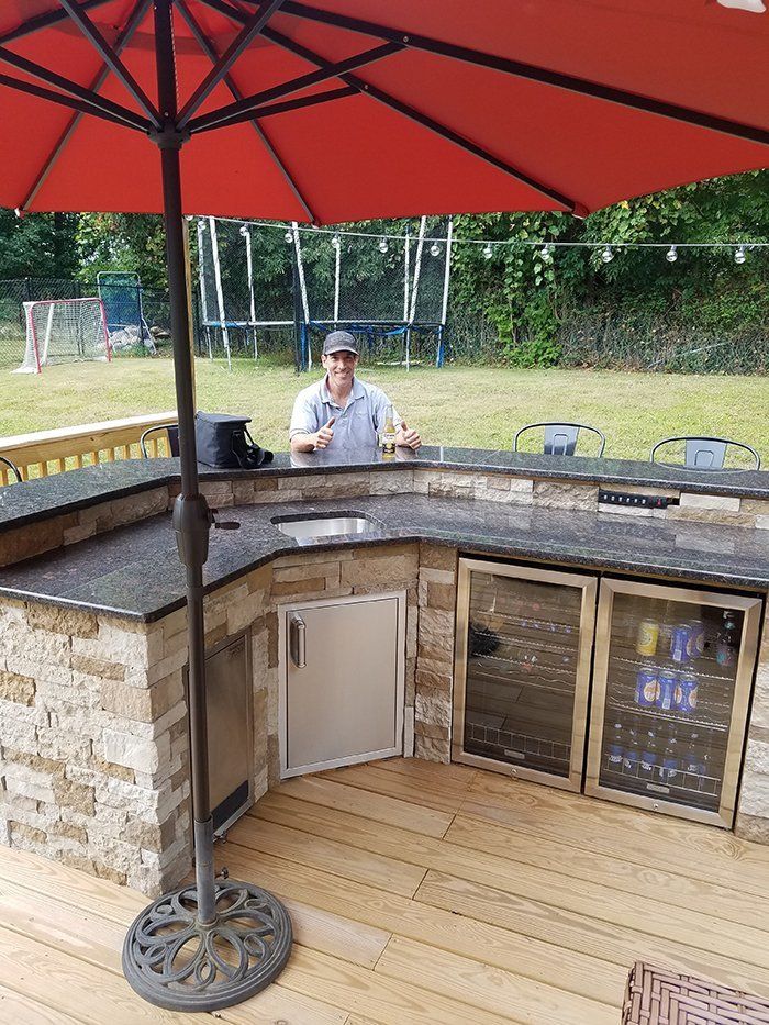 Outdoor kitchen