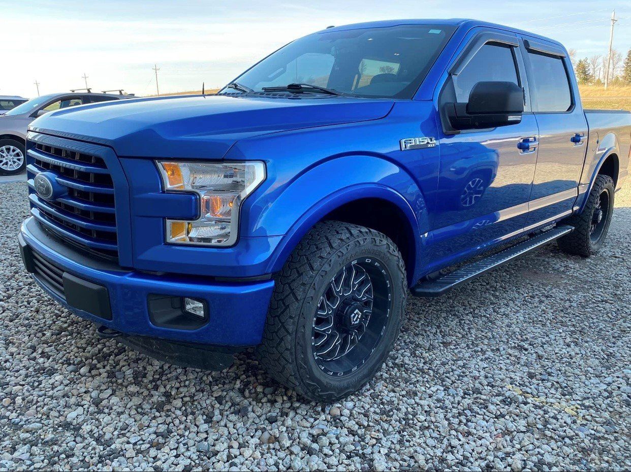 Ford blue after