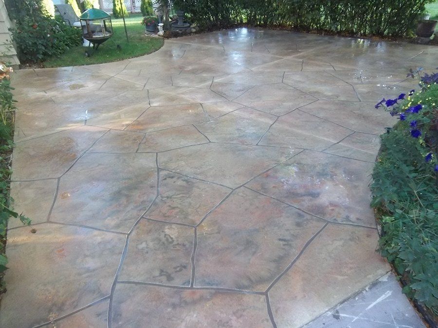 Cleaned flooring