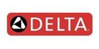 Delta logo: Red rectangle with white