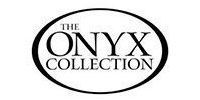 The Onyx Collection logo, a black oval with white text: