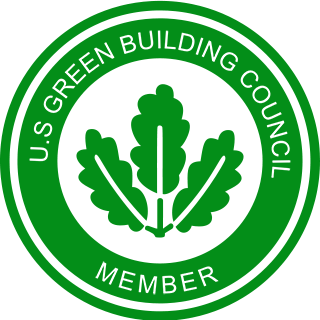 The u.s. green building council member logo
