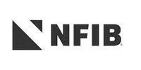 NFIB logo in black and white with a stylized triangular mark and bold letters