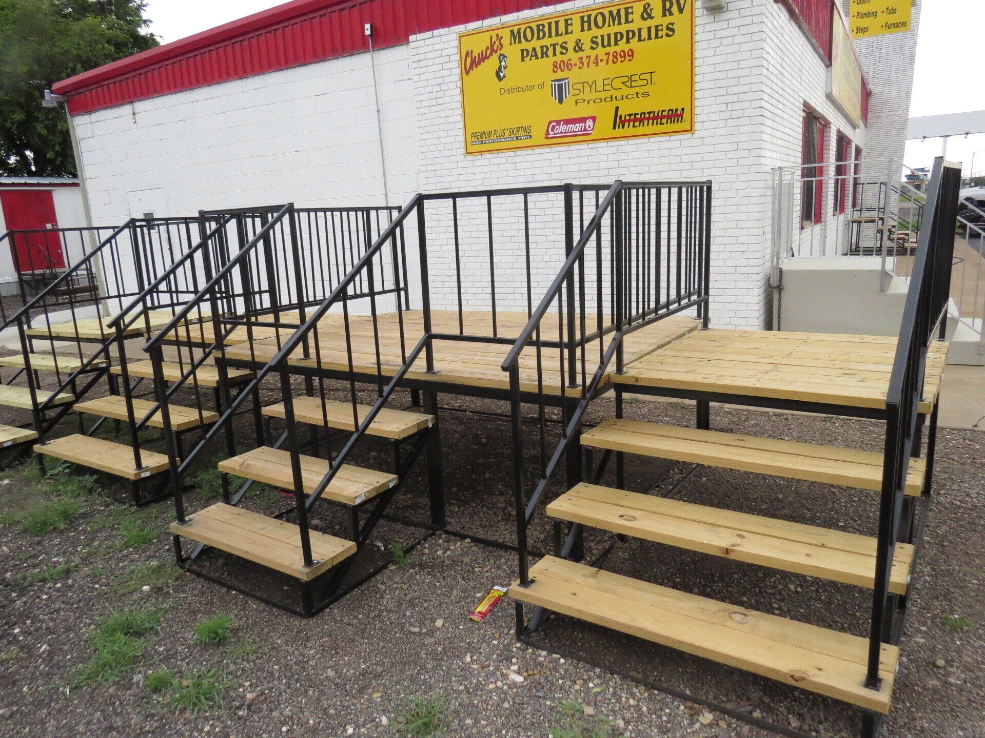 Steps, Decks, and Rails