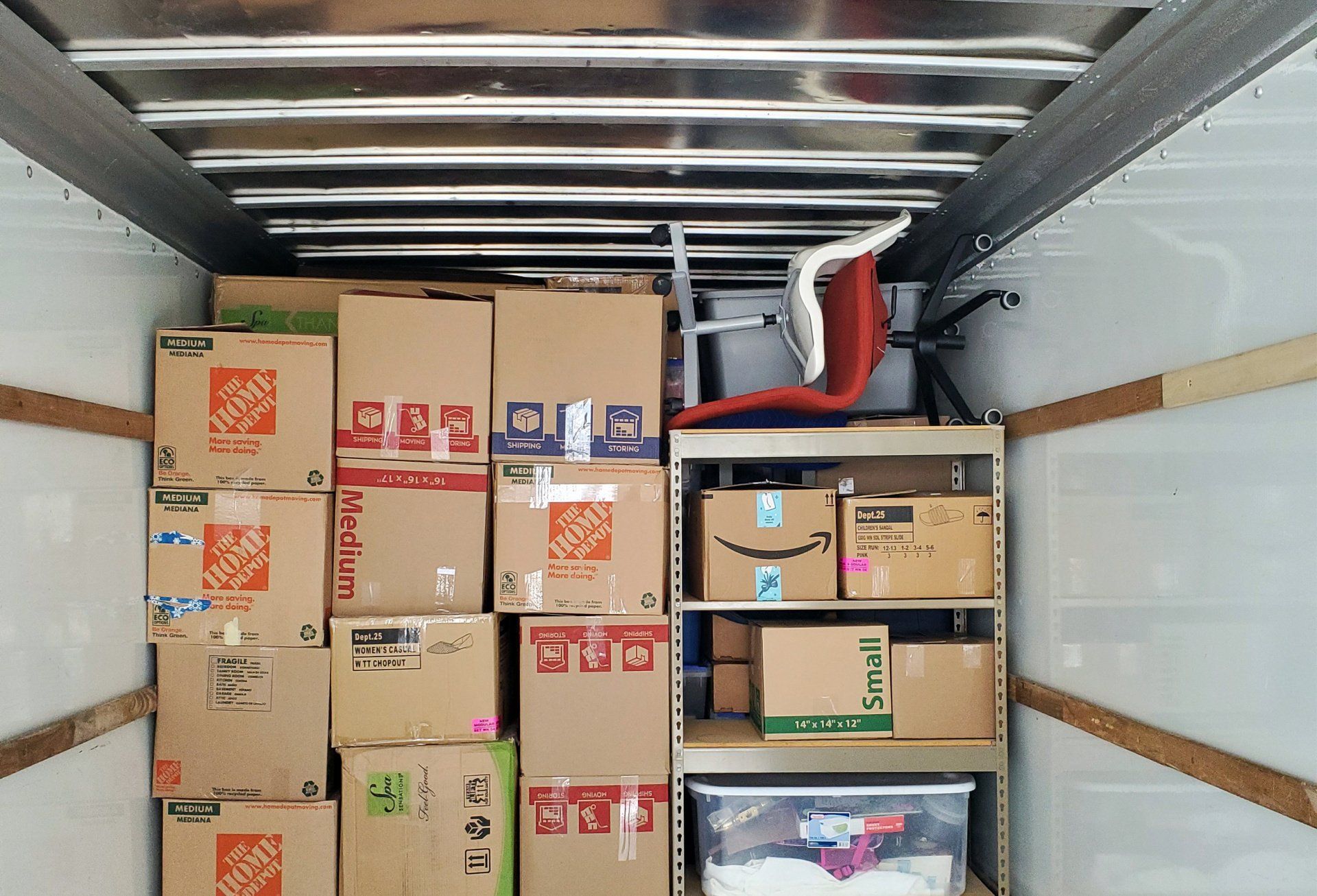 Office furniture moving