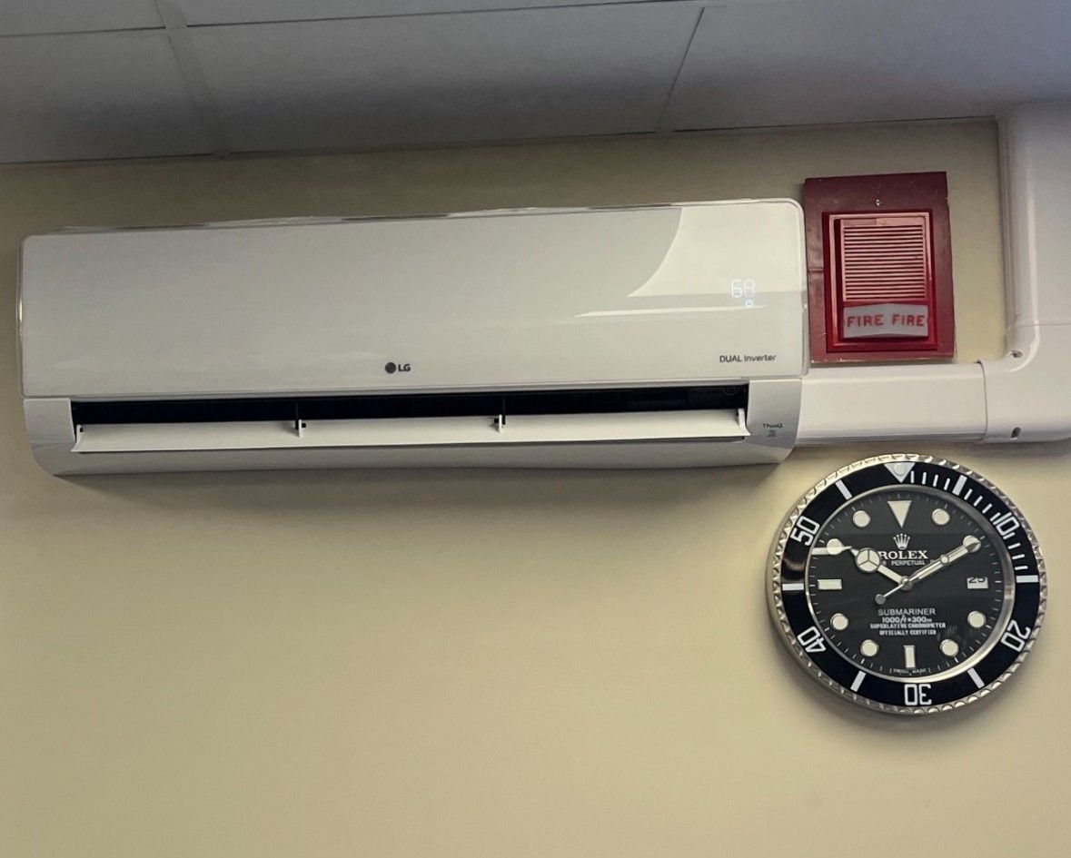Real HVAC LG dual inverter mini split system