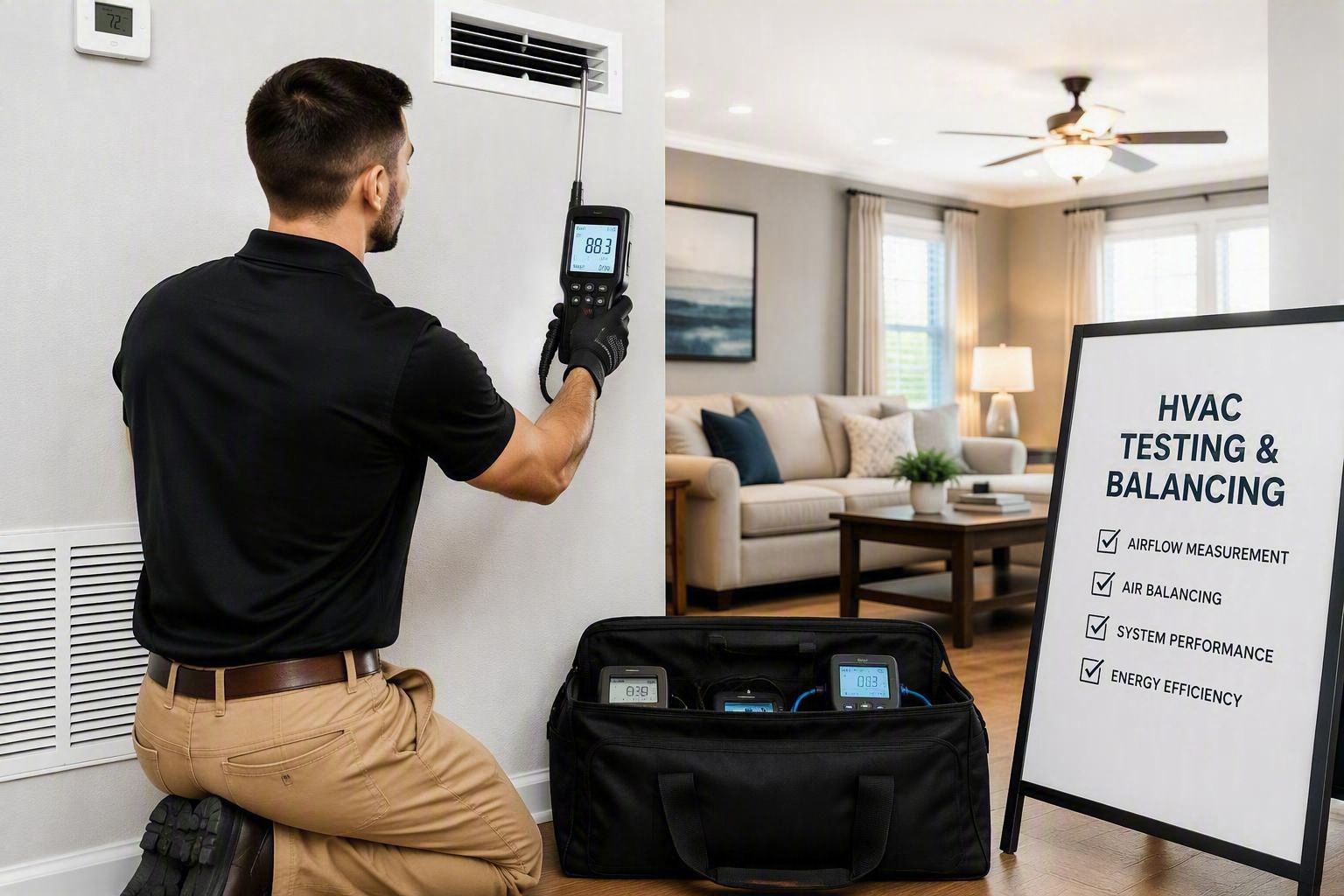 HVAC tesing and balancing