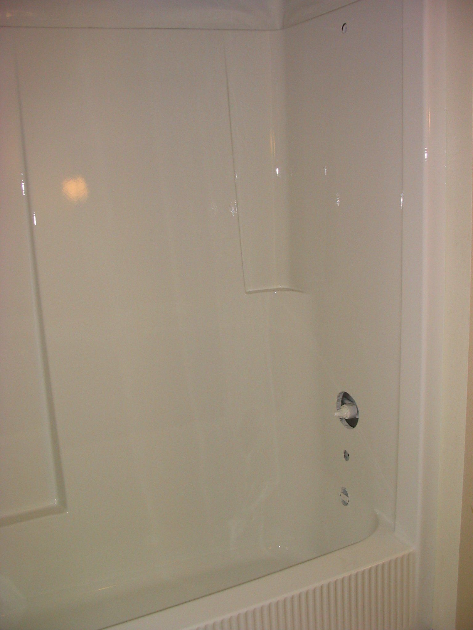 Shower refinishing after